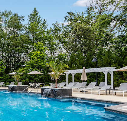 Outdoor Swimming Pool at Merion Marlton Apartment Homes, New Jersey, 08053