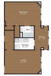 One Bedroom Apartment DC Thomas Circle Logan Circle