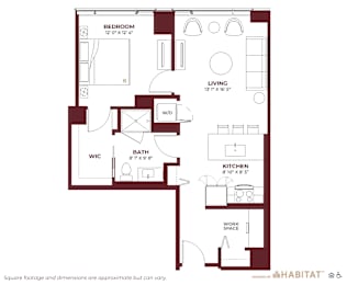 Penthouse 04 Floor Plan at Cassidy on Canal, Chicago, IL