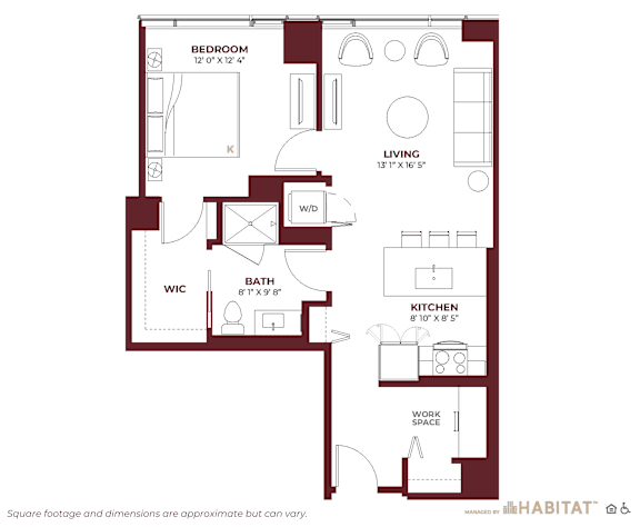 Penthouse 04 Floor Plan at Cassidy on Canal, Chicago, IL