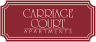 an image of the carriage court apartments logo