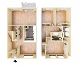 3 bedroom floor plan