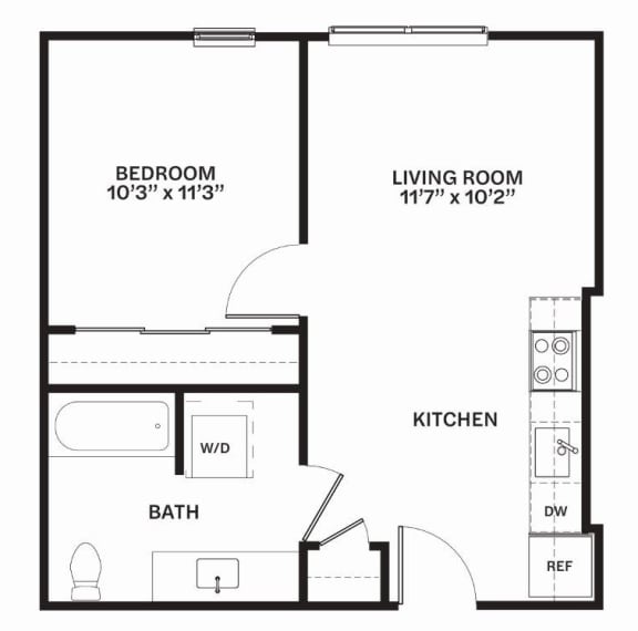 C9 Floor Plan C9 Floor Plan at Corner 63, Washington 98115