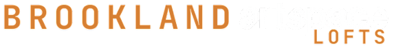 The image features the words "Brookland" and "entrance" in a stylized font.
