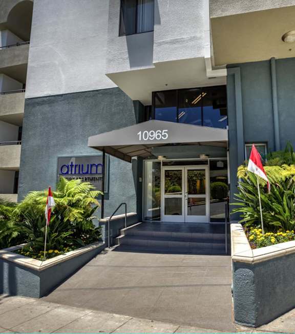 Exterior Porch at Atrium, Los Angeles, 90024