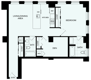 A29 - The Republic - 2D floor plan