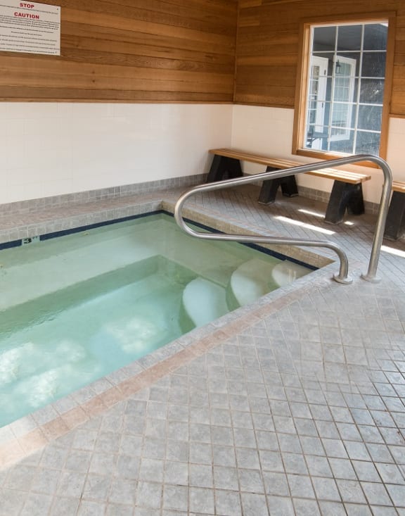 Clackamas Trails indoor spa at Clackamas Trails Apartments, Portland