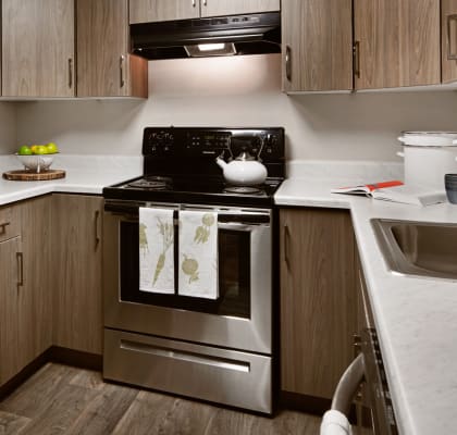 Clover Creek Apartments Kitchen Appliances and Cabinets