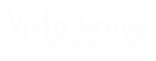 the words visit grow apartments in white text on a black background