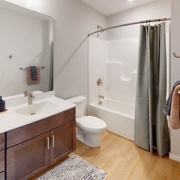 Callisto Commons-Model Apt Bathroom