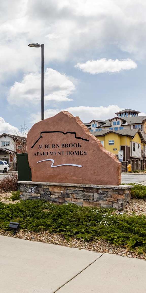 Entrance at Auburn Brook, Castle Rock, 80109