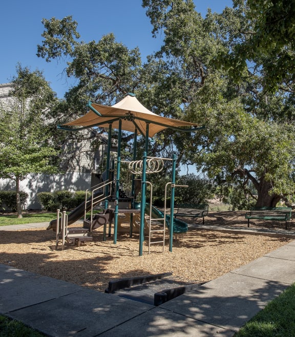 Outdoor playground at Sunset Summit in Rocklin, CA 95765
