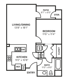 1A floorplan