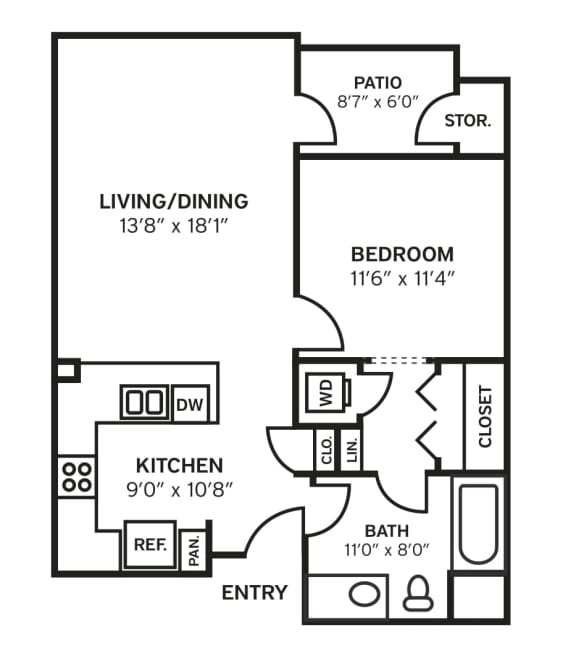 1A floorplan