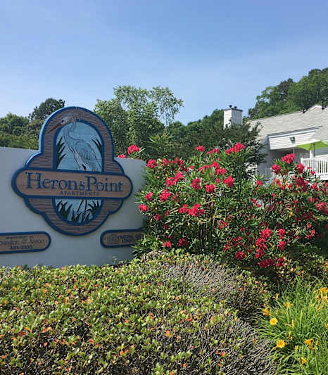 Elegant Entry Signage at Herons Point, Virginia Beach, VA, Virginia