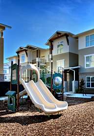 A playground at Silver Oaks Apartments, Gonzales, Louisiana