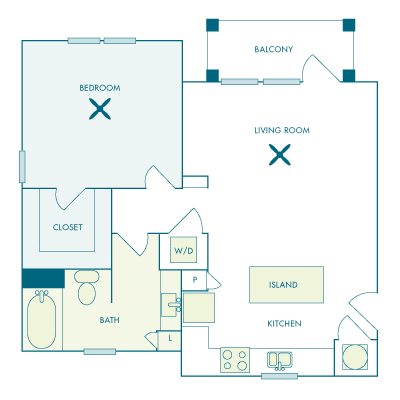 Nona Park Village - A3 - Hibiscus - 1 bedroom - 1 bath