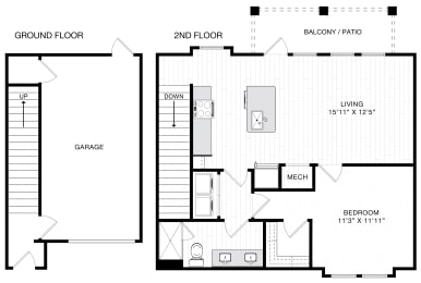 Floor Plan  Tapestry East Bay Apartments Homes in Apollo Beach Florida