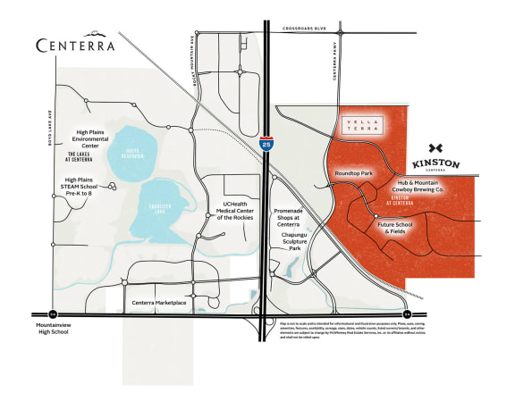 Locator Map at VellaTerra, Denver, CO