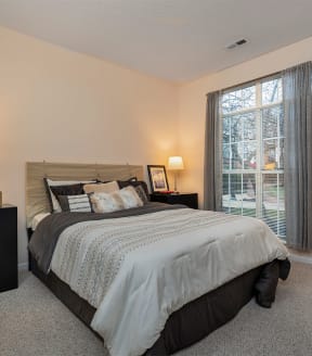 time square apartments bedroom