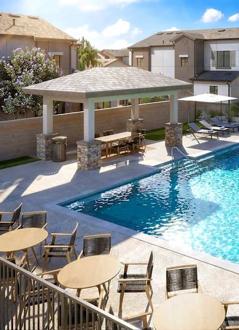 Modern Swimming Pool at Allasso Ranch Apartments, Surprise, 85387