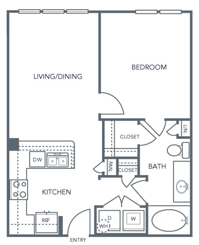 AVANT on Market Center - A2 - 1 bedroom and 1 bath