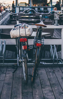 Bikes in Bike Rack