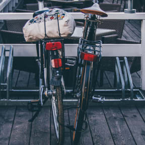 Bikes in Bike Rack