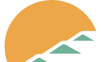 the retreat at mesa hills logo with the sun and the words refresh at mes
