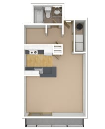 Studio Floor Plan