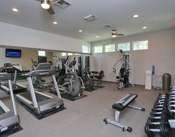 Crosspointe Apartments Fitness Center