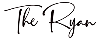 The image displays the name "The Ryan" in a cursive, elegant font.