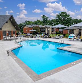 our apartments have a large pool for residents to enjoy