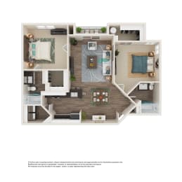 3 Bed 2 Bath Floor Plan | 984 Sq. Ft. at Element Deer Valley in AZ 85027