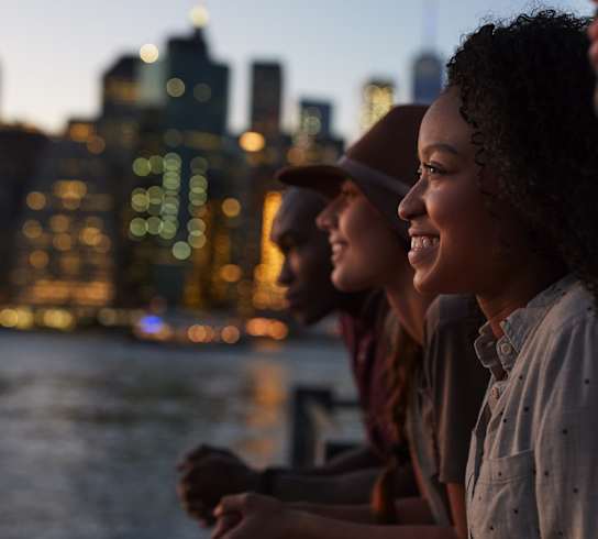 Group of People on a Pier at Refinery Row in Baltimore, MD, 21224
