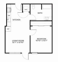 C23 Floor Plan at Corner 63, Seattle, WA 98115