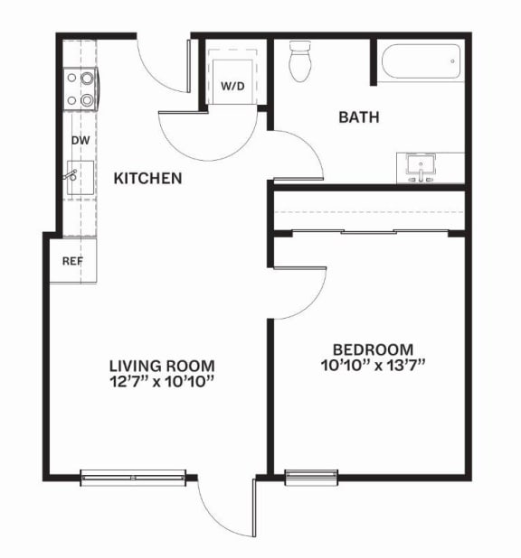 C23 Floor Plan C23 Floor Plan at Corner 63, Seattle, WA 98115