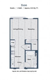  Floor Plan S100