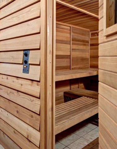 Riverwood dry sauna