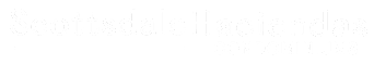 A black background with white text that reads "Scottsdale Haciendas Condominiums".