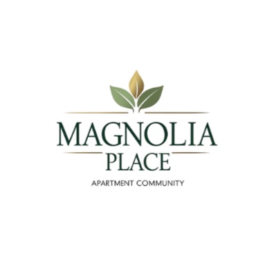 The image is a logo for "Magnolia Place Apartment Community".