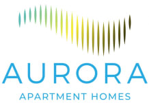 the logo apartment homes is shown next to the apartments logo