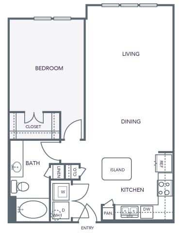 AVANT on Market Center - A8 - 1 bedroom and 1 bath