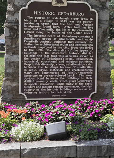 Historic Cedarburg Town Hall at Woodmere Townhomes, Cedarburg, WI
