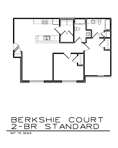 Floor Plan  two bedroom