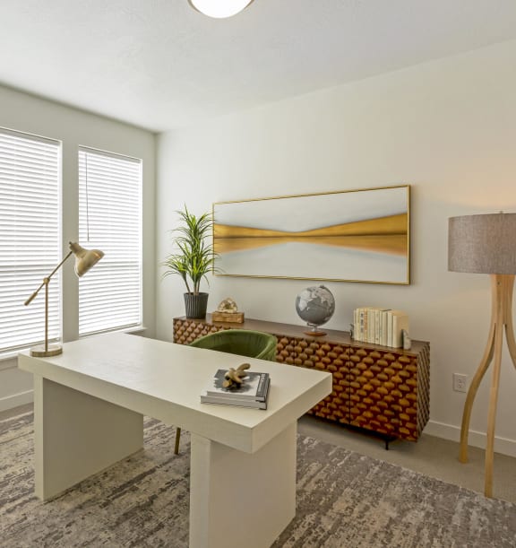 Home Office at The Austin Townhomes