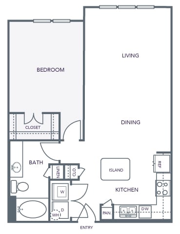 AVANT on Market Center - A7 - 1 bedroom and 1 bath
