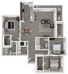 Westgreen Floor Plan at Caldwell, Houston