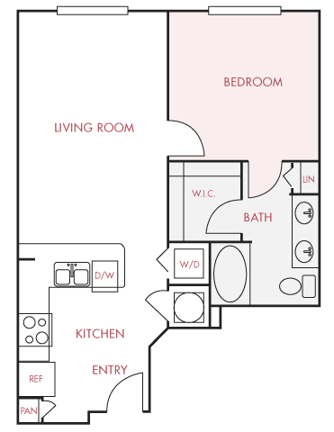 Bonterra Parc - A2 - 1 bedroom and 1 bath