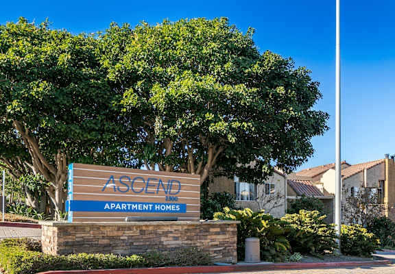 Property Sign at Ascend2300, Carlsbad California